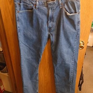 Levi 505s Classic Men's Straight Blue Denim Jeans